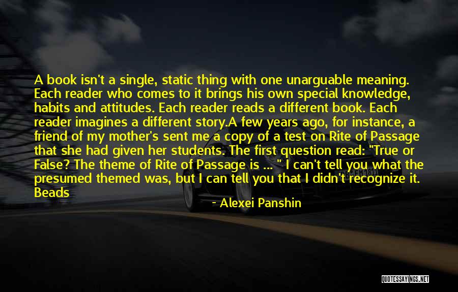 That One Special Friend Quotes By Alexei Panshin That One Special Friend Quotes By Alexei Panshin
