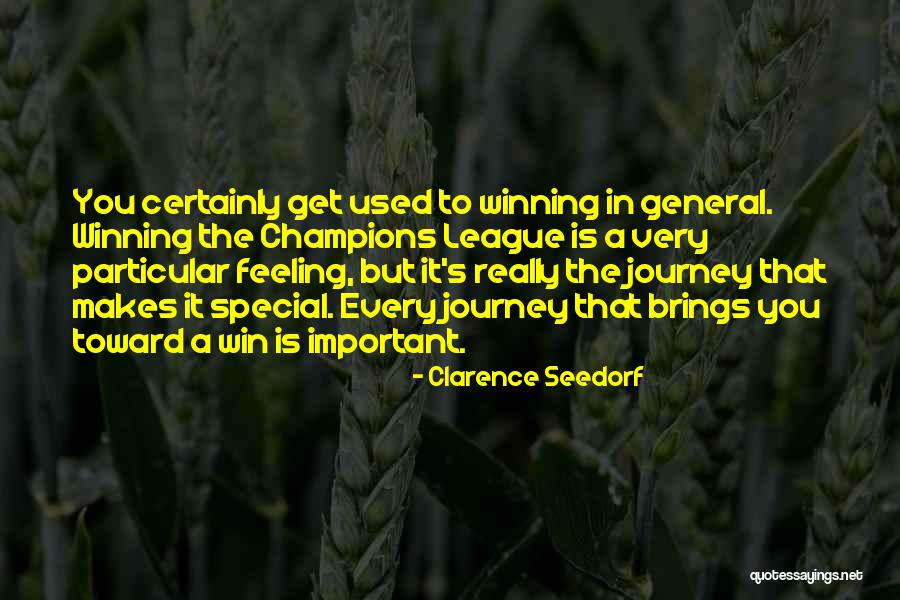 That Special Feeling Quotes By Clarence Seedorf That Special Feeling Quotes By Clarence Seedorf