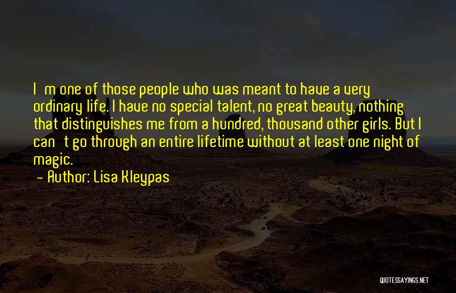 That Special One Quotes By Lisa Kleypas
