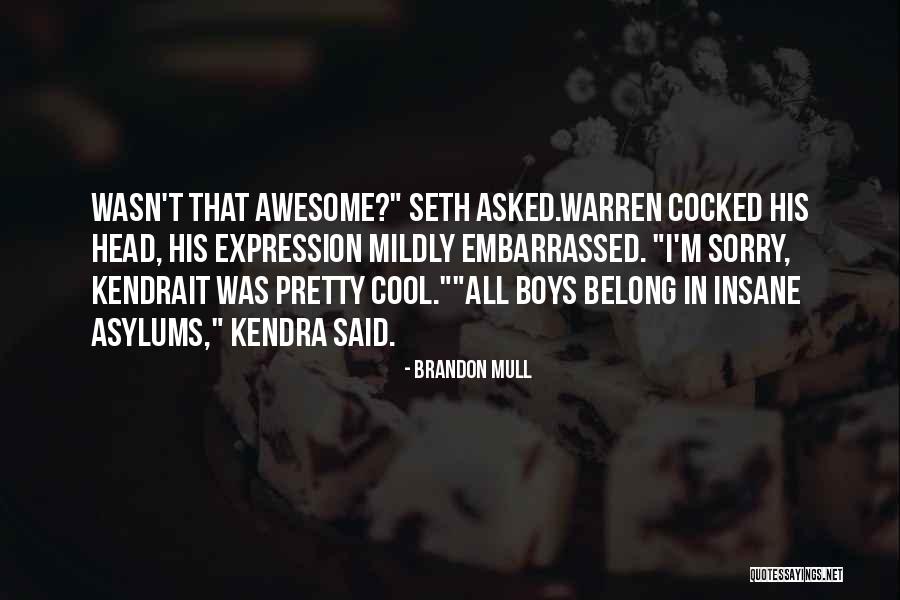 That Was Awesome Quotes By Brandon Mull That Was Awesome Quotes By Brandon Mull