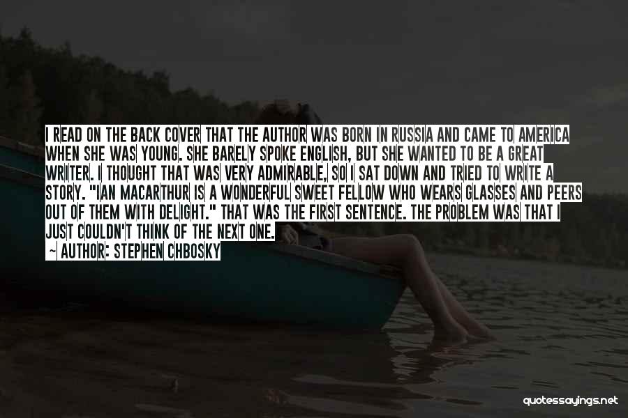 That Was So Sweet Quotes By Stephen Chbosky