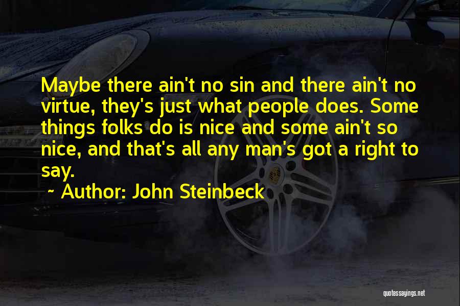 That's All Folks Quotes By John Steinbeck