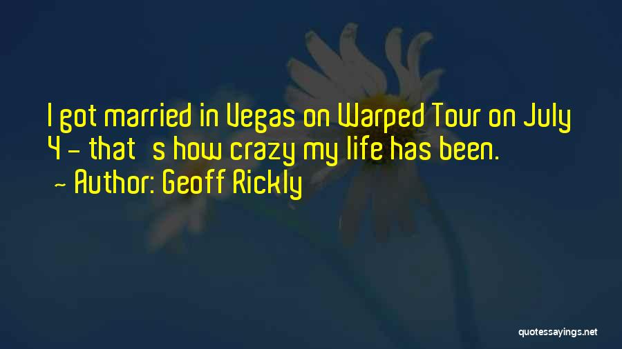 That's Crazy Quotes By Geoff Rickly