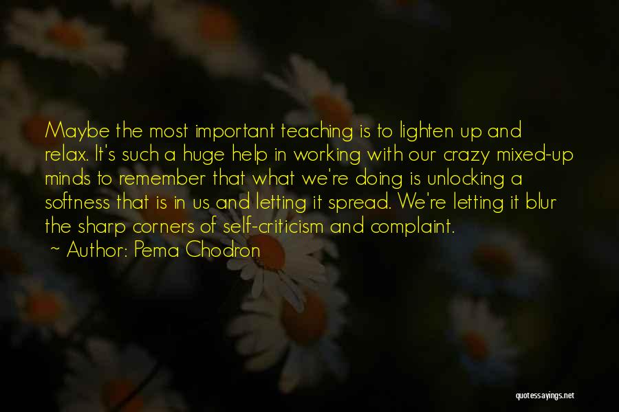 That's Crazy Quotes By Pema Chodron