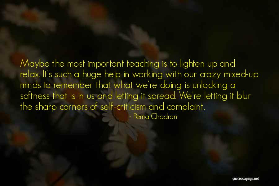 That's Crazy Quotes By Pema Chodron