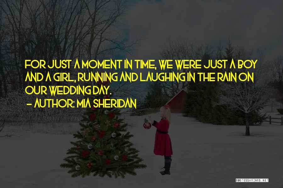 That's My Boy Wedding Quotes By Mia Sheridan