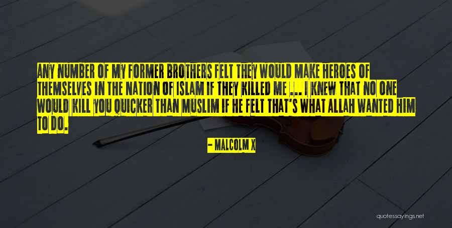 That's My Brother Quotes By Malcolm X