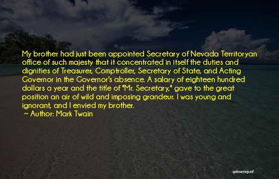 That's My Brother Quotes By Mark Twain That's My Brother Quotes By Mark Twain