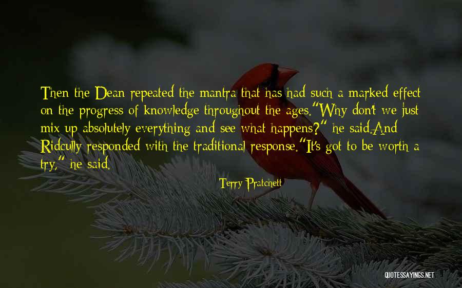 That's What He Said Quotes By Terry Pratchett