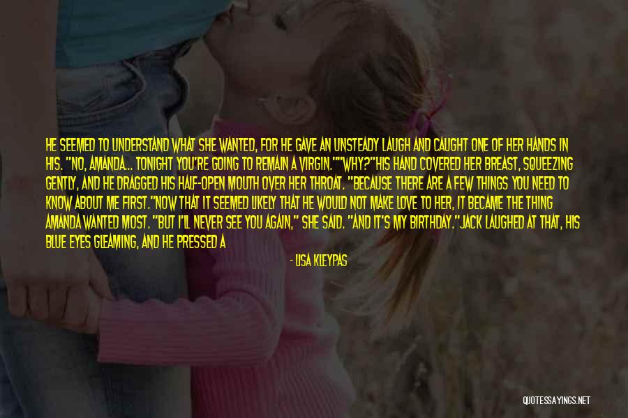 That's What She Said Birthday Quotes By Lisa Kleypas That's What She Said Birthday Quotes By Lisa Kleypas