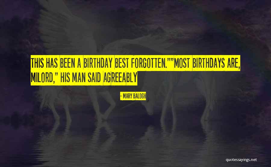 That's What She Said Birthday Quotes By Mary Balogh That's What She Said Birthday Quotes By Mary Balogh