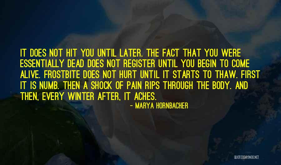 Thaw Out Quotes By Marya Hornbacher Thaw Out Quotes By Marya Hornbacher