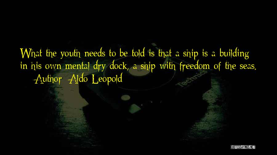 Thawdar Quotes By Aldo Leopold