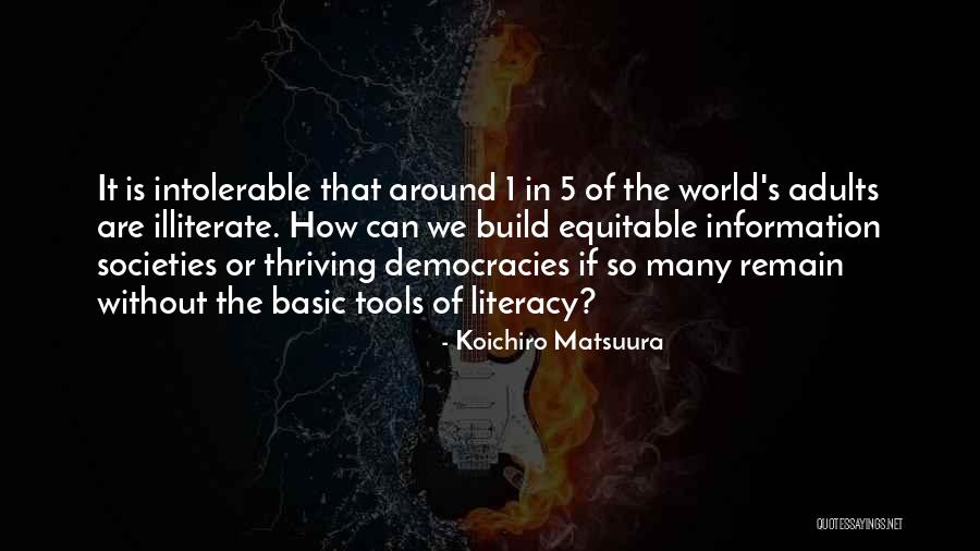 The 1 Quotes By Koichiro Matsuura The 1 Quotes By Koichiro Matsuura