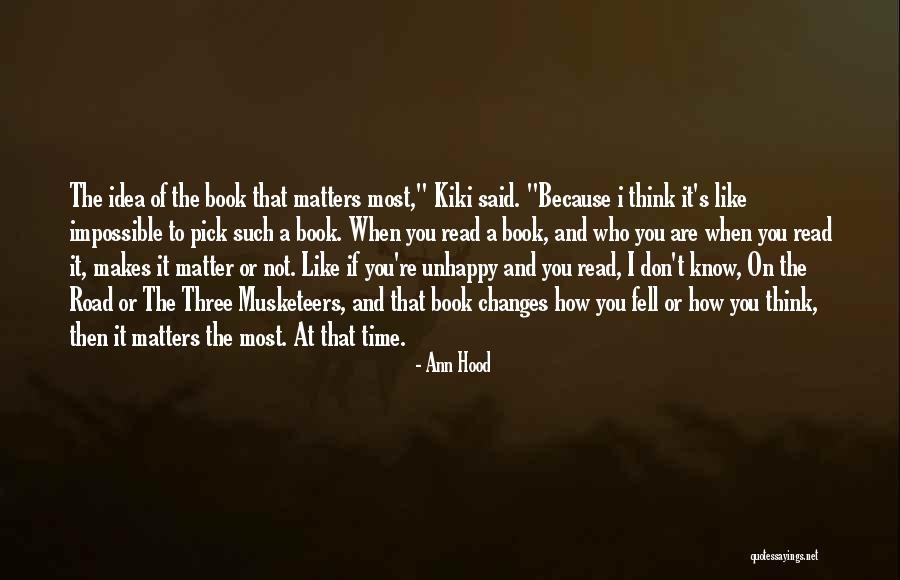The 3 Musketeers Quotes By Ann Hood The 3 Musketeers Quotes By Ann Hood