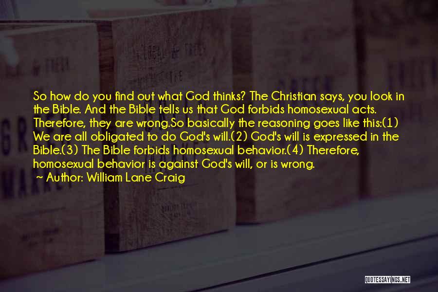 The 3 Quotes By William Lane Craig