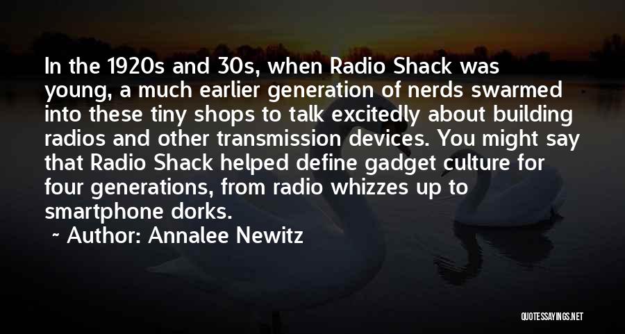 The 30s Quotes By Annalee Newitz