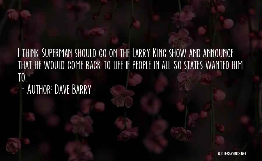 The 50 States Quotes By Dave Barry