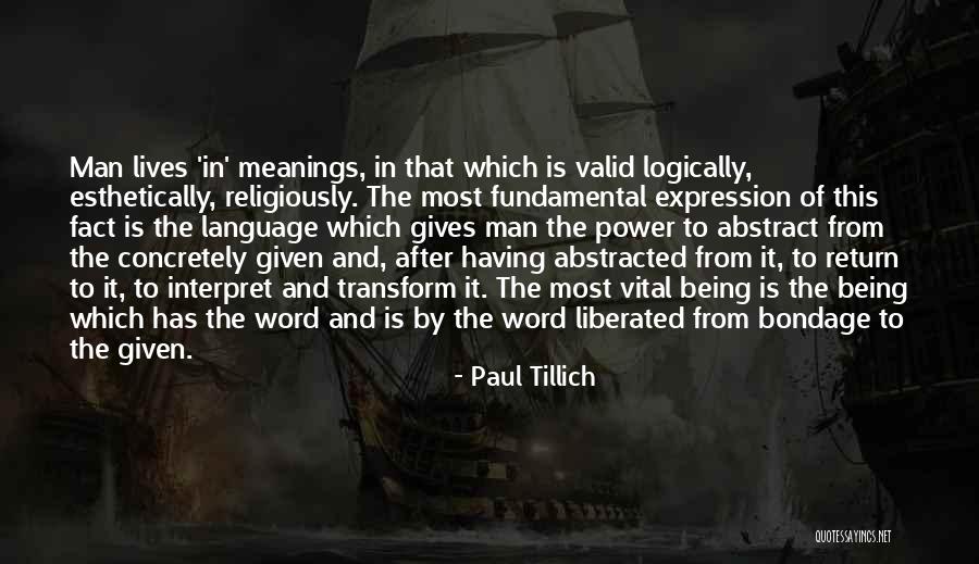 The Accursed Share Quotes By Paul Tillich The Accursed Share Quotes By Paul Tillich