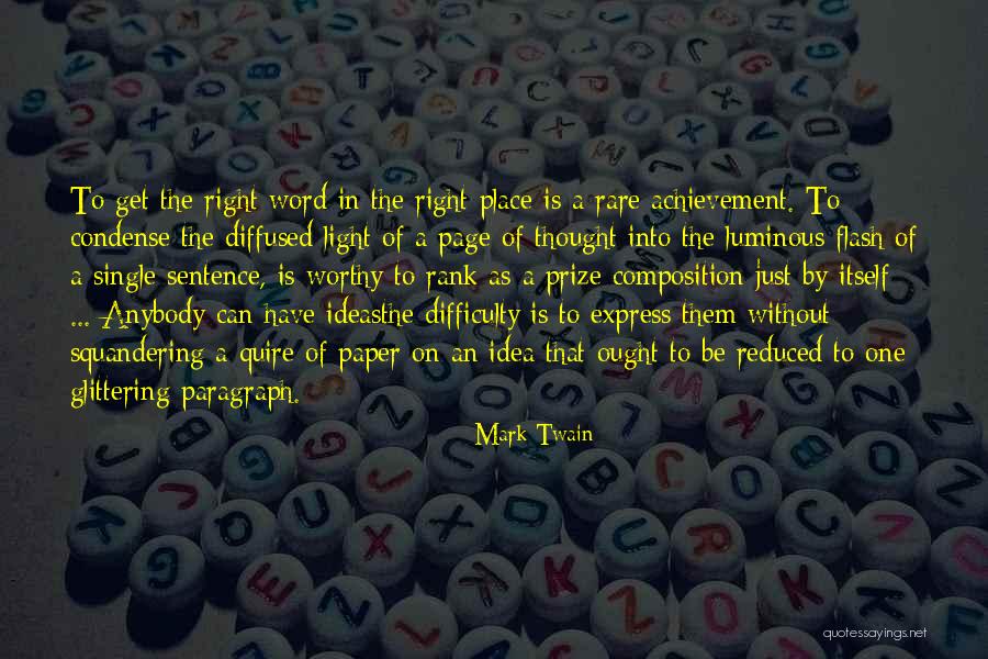 The Achievement Quotes By Mark Twain The Achievement Quotes By Mark Twain