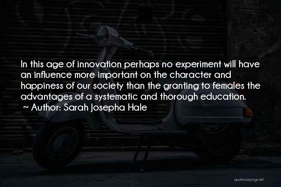 The Advantages Of Education Quotes By Sarah Josepha Hale