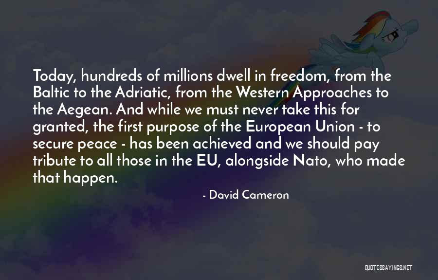 The Aegean Quotes By David Cameron