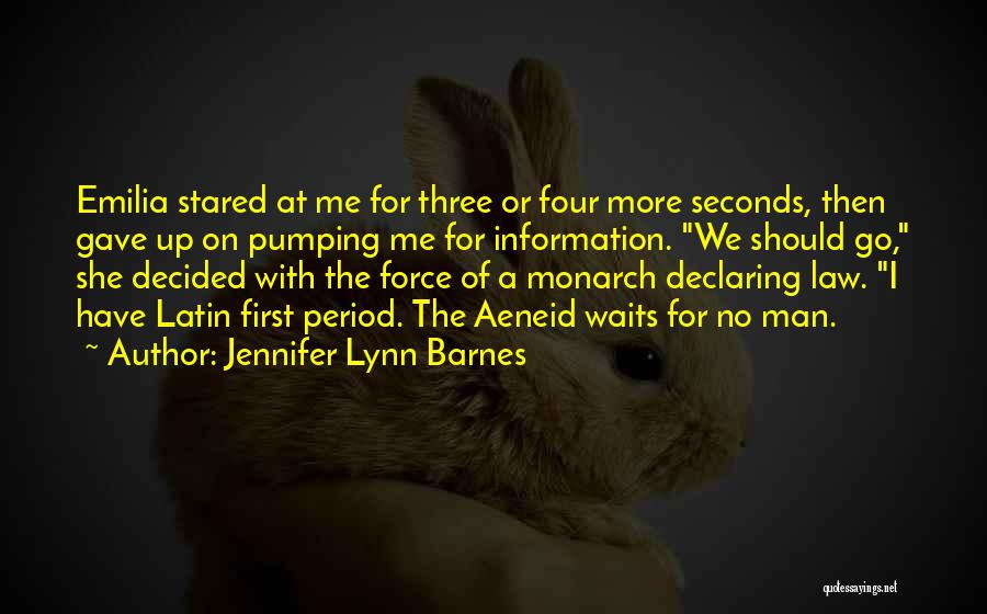 The Aeneid Quotes By Jennifer Lynn Barnes