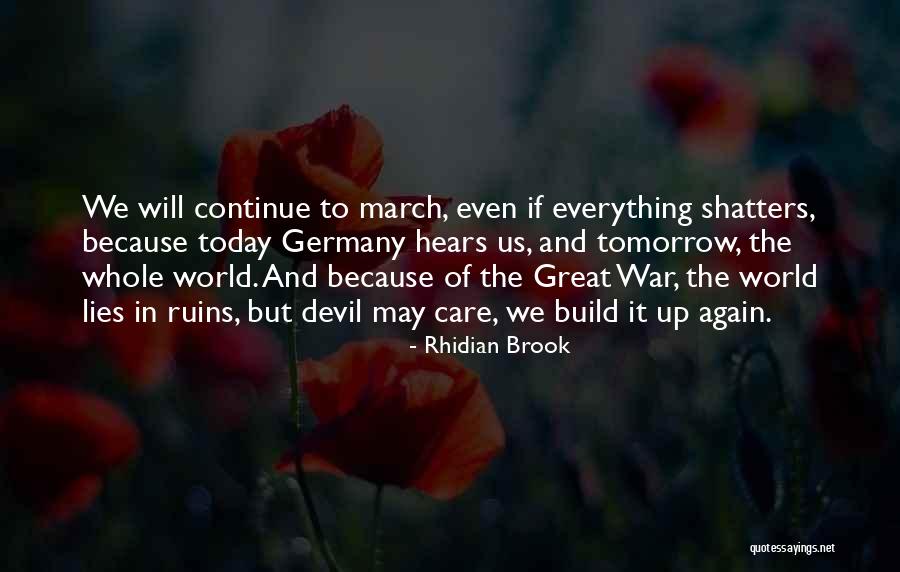 The Aftermath Of War Quotes By Rhidian Brook The Aftermath Of War Quotes By Rhidian Brook