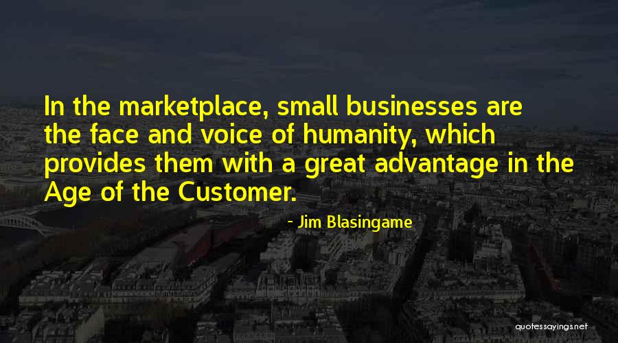 The Age Business Quotes By Jim Blasingame