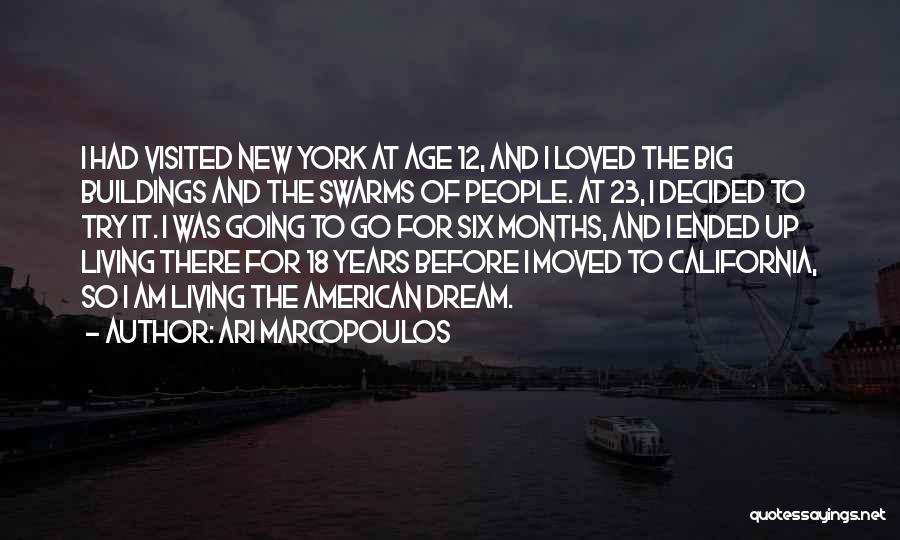 The Age Of 18 Quotes By Ari Marcopoulos