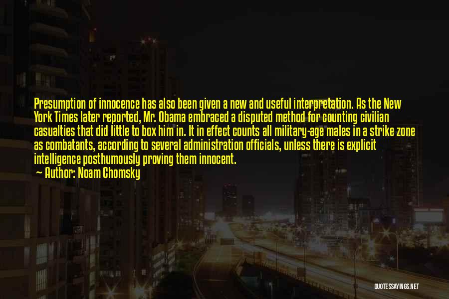 The Age Of Innocence Quotes By Noam Chomsky