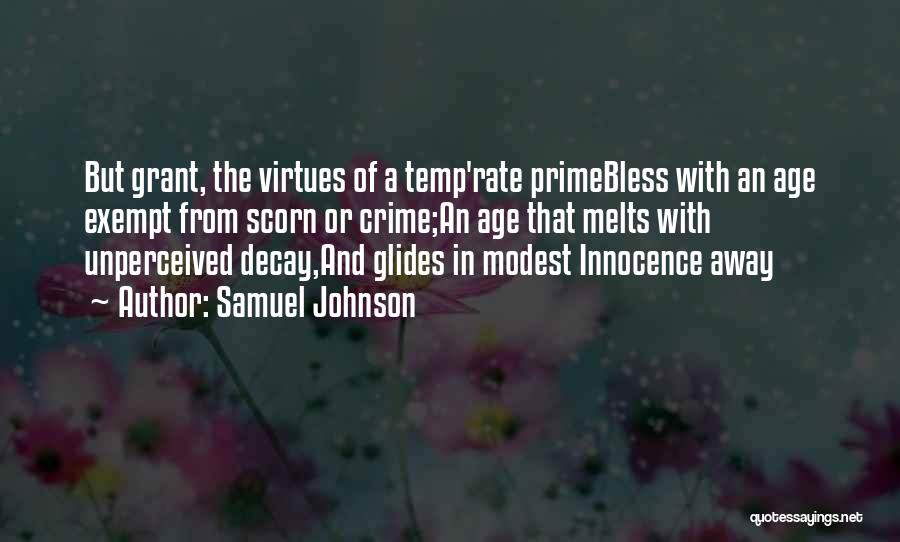 The Age Of Innocence Quotes By Samuel Johnson