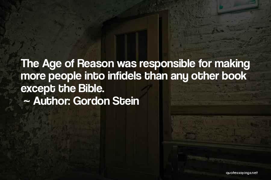 The Age Of Reason Quotes By Gordon Stein