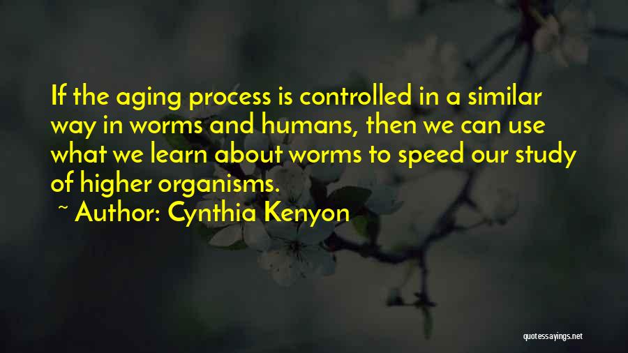 The Aging Process Quotes By Cynthia Kenyon