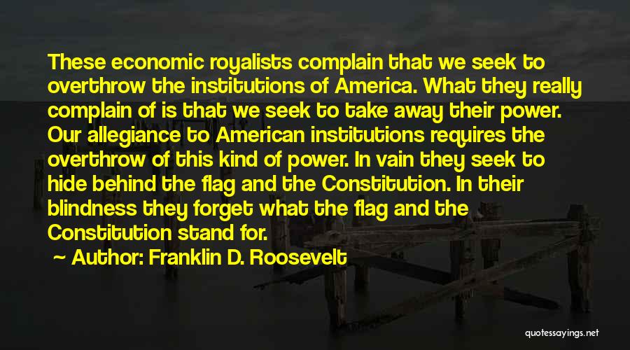 The American Flag Quotes By Franklin D. Roosevelt