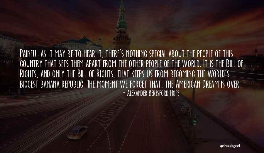 The American Republic Quotes By Alexander Beresford Hope The American Republic Quotes By Alexander Beresford Hope