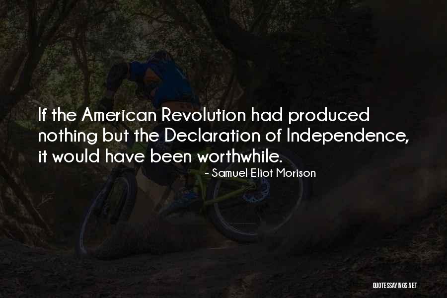 The American Revolution Quotes By Samuel Eliot Morison