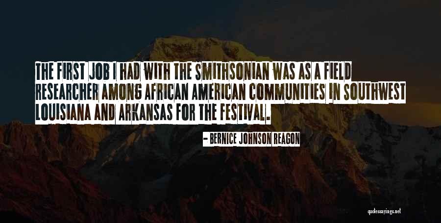 The American Southwest Quotes By Bernice Johnson Reagon