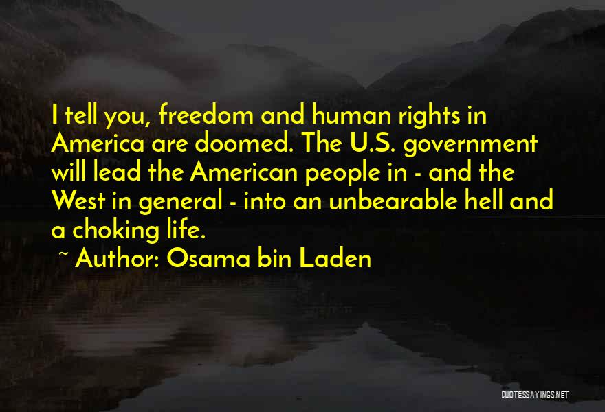 The American West Quotes By Osama Bin Laden