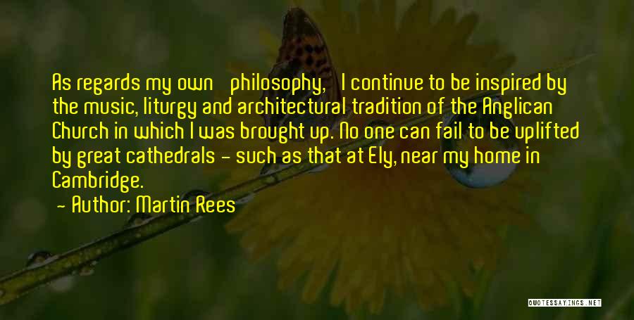 The Anglican Church Quotes By Martin Rees