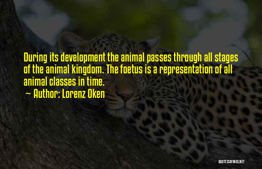 The Animal Kingdom Quotes By Lorenz Oken