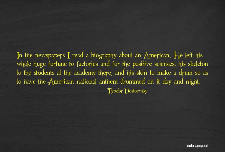 The Anthem Quotes By Fyodor Dostoevsky The Anthem Quotes By Fyodor Dostoevsky