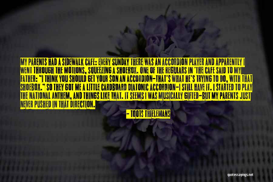 The Anthem Quotes By Toots Thielemans The Anthem Quotes By Toots Thielemans