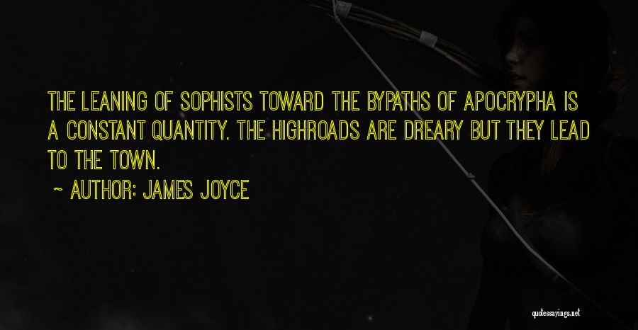 The Apocrypha Quotes By James Joyce