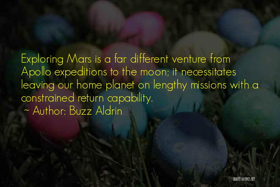The Apollo Missions Quotes By Buzz Aldrin