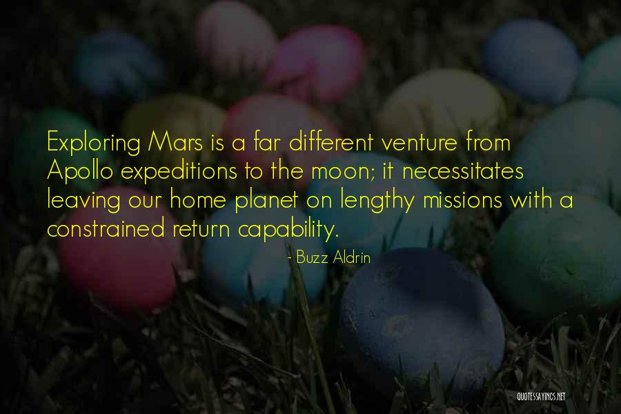 The Apollo Missions Quotes By Buzz Aldrin