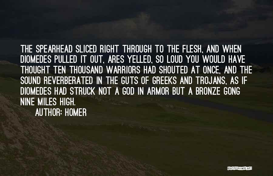 The Armor Of God Quotes By Homer