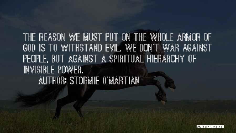 The Armor Of God Quotes By Stormie O'martian