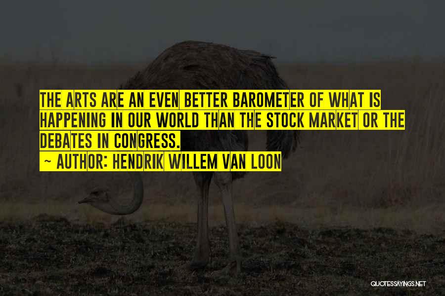 The Art Market Quotes By Hendrik Willem Van Loon