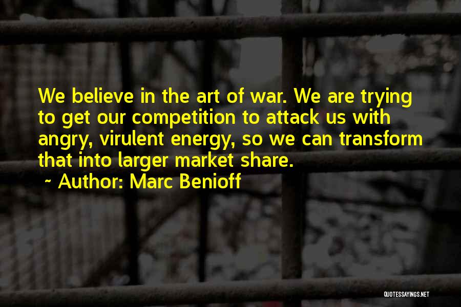 The Art Market Quotes By Marc Benioff